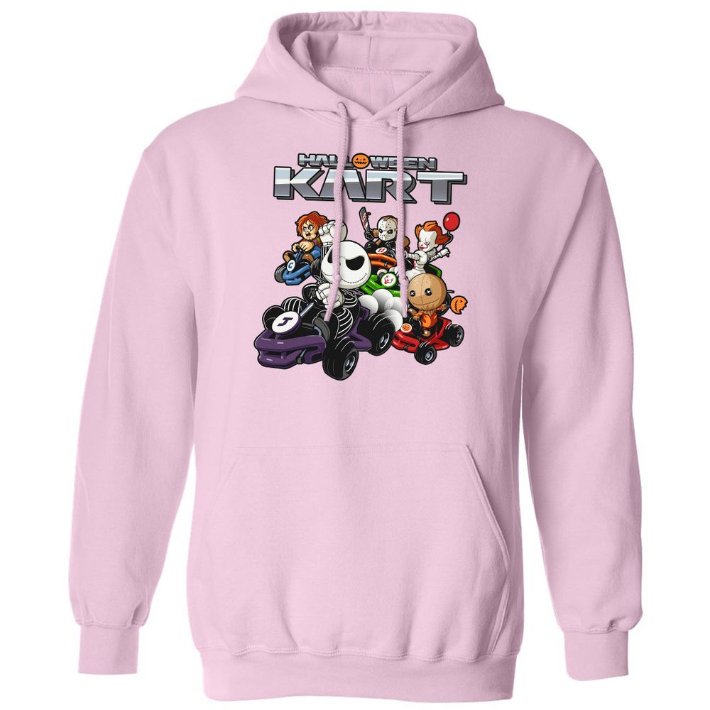 Classic Unisex Hoodie - XH5BTHL8 - Light Pink - 3