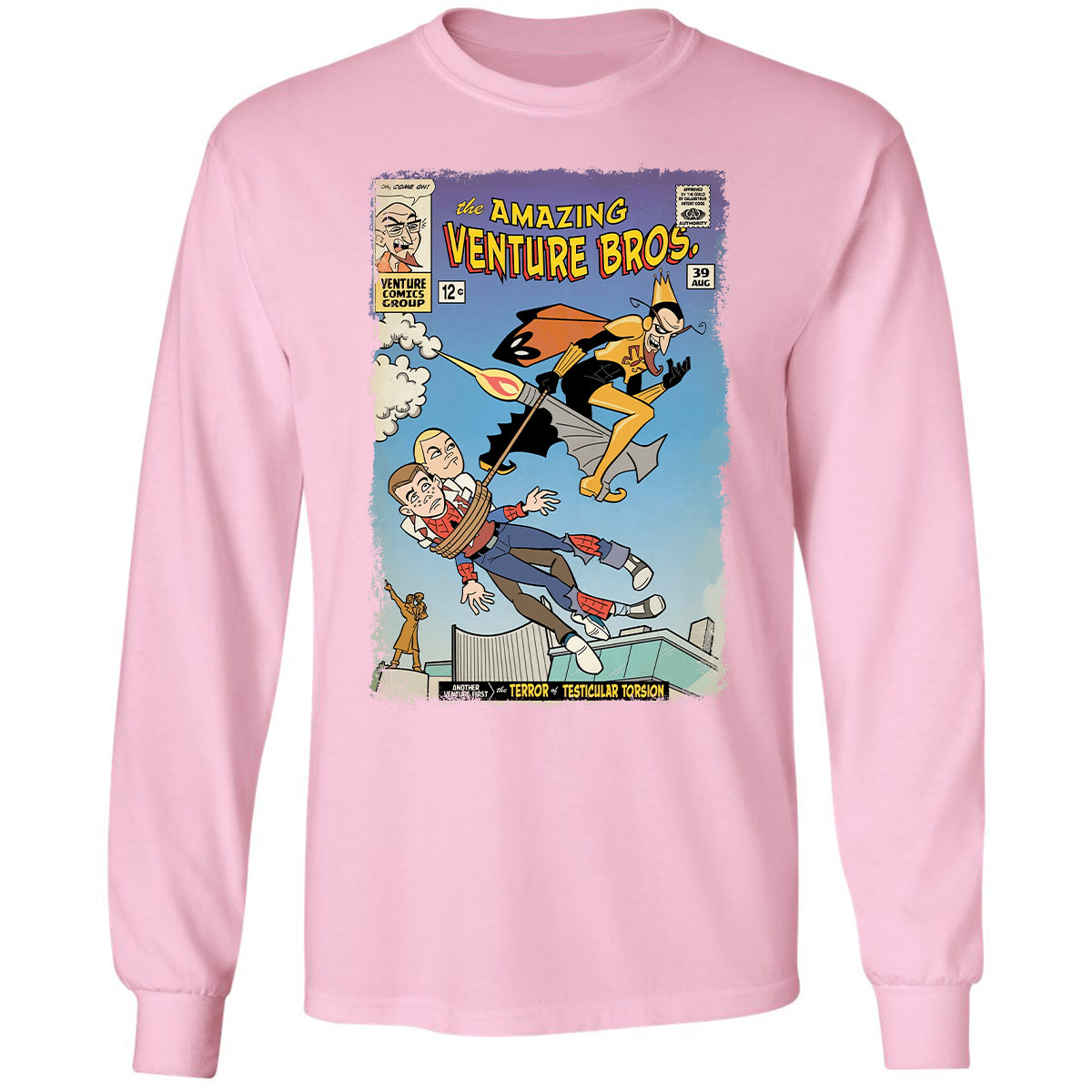 Long Sleeve T-Shirt - NRJT79MP - Light Pink - 3