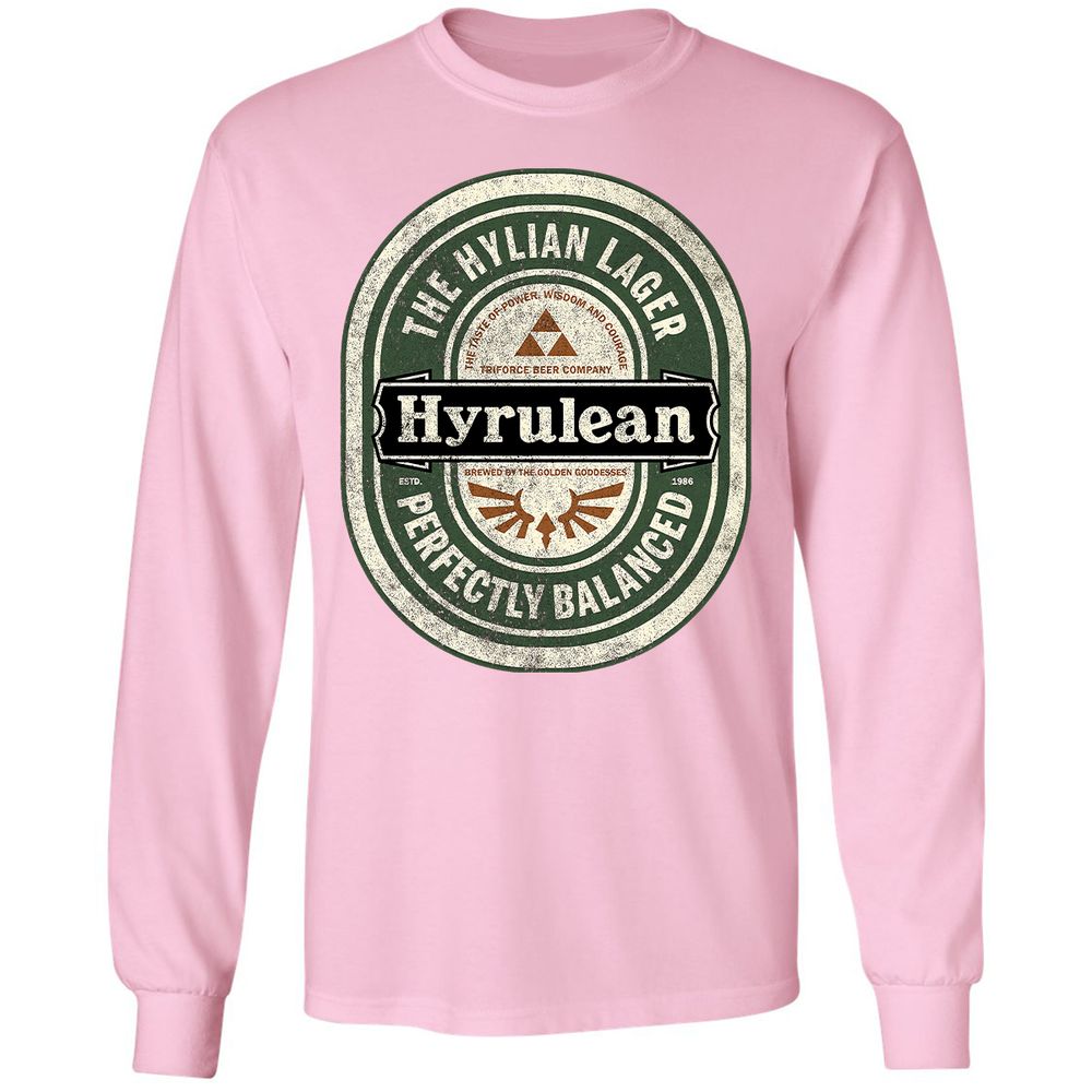 Long Sleeve T-Shirt - SHJYJ1V2 - Light Pink - 3