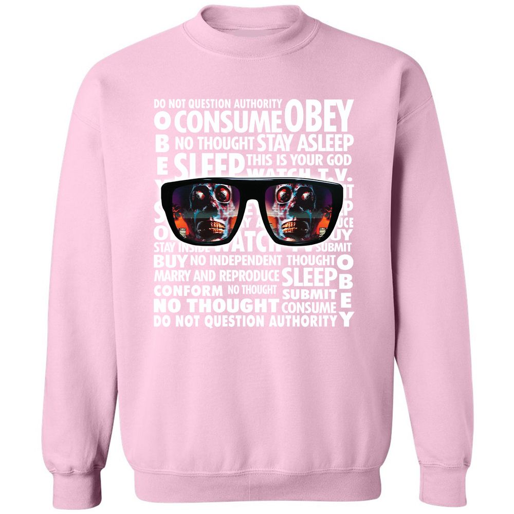 Classic Unisex Sweatshirt - GSC5G97X - Light Pink - 3
