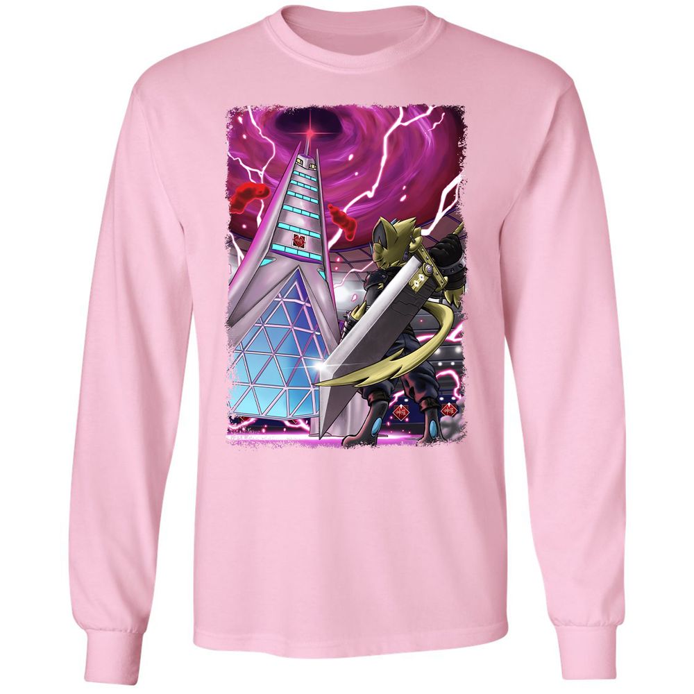 Long Sleeve T-Shirt - 1X5QNJA1 - Light Pink - 3