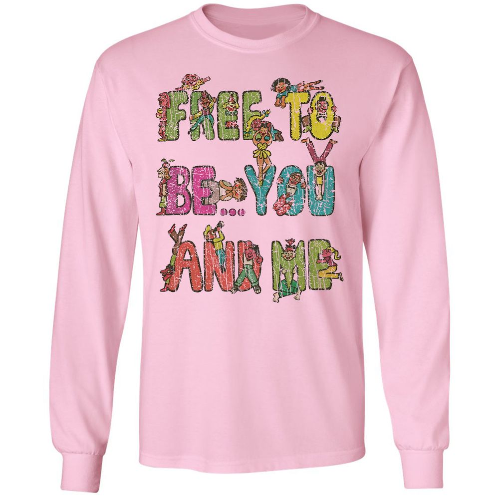 Long Sleeve T-Shirt - Y6ATJYZE - Light Pink - 3
