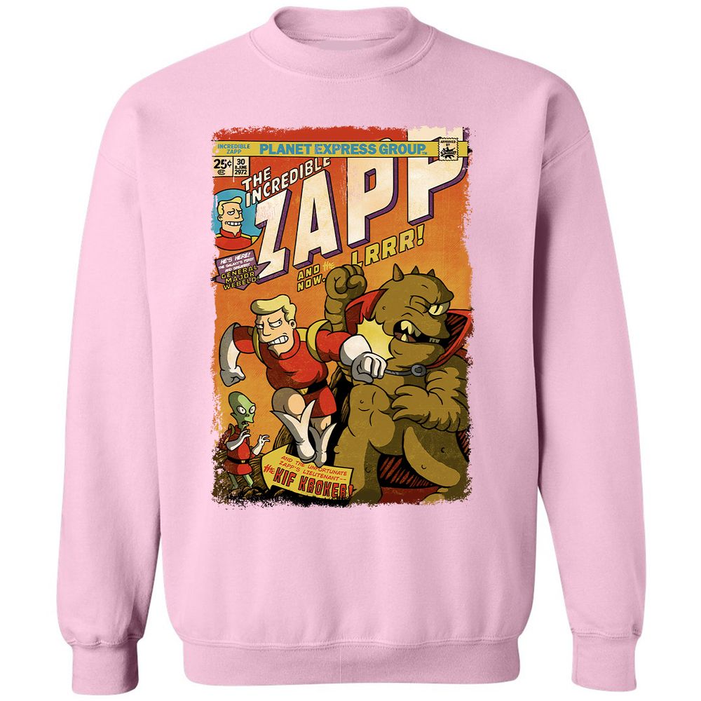 Classic Unisex Sweatshirt - UCPBWC31 - Light Pink - 3