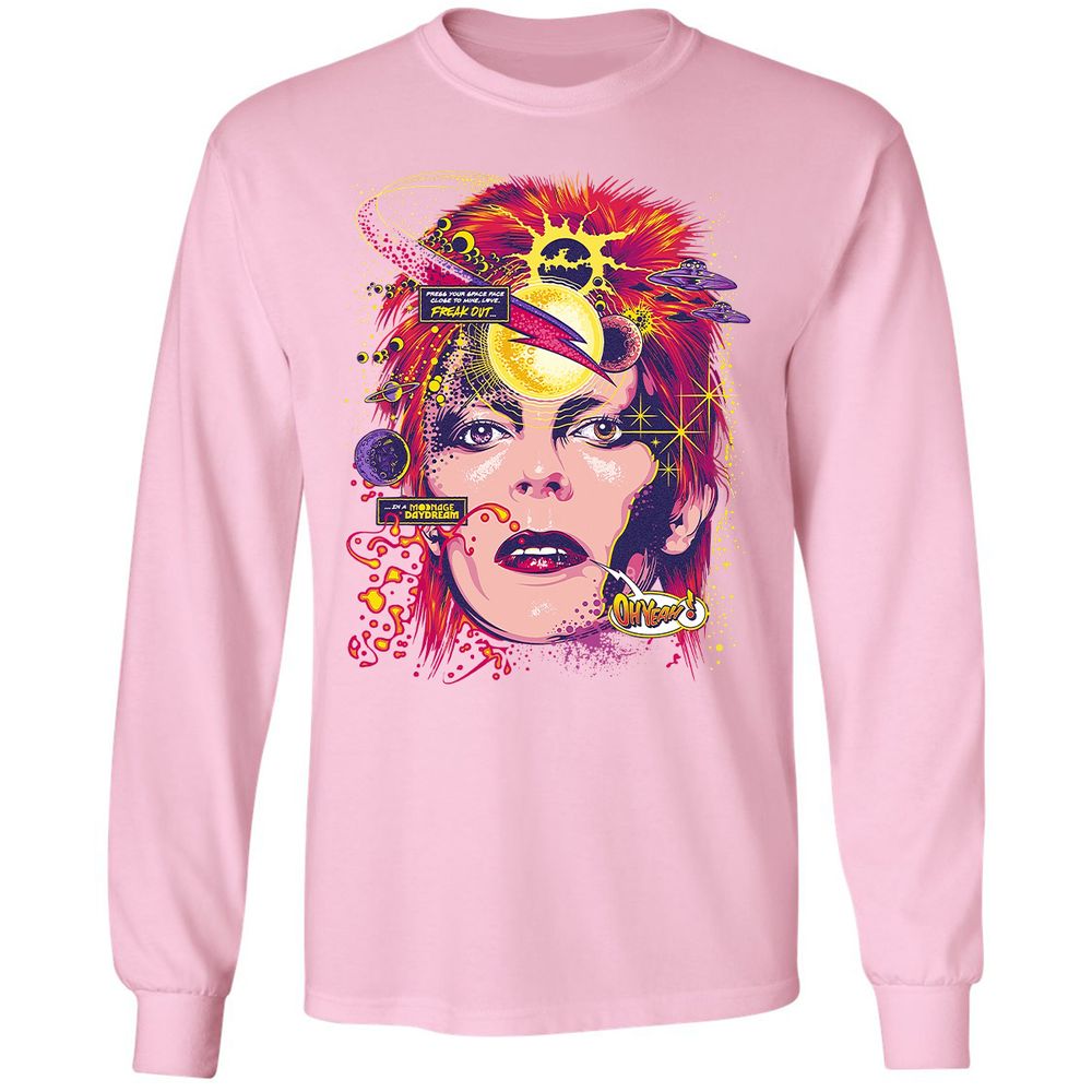 Long Sleeve T-Shirt - 677LA6ZU - Light Pink - 3