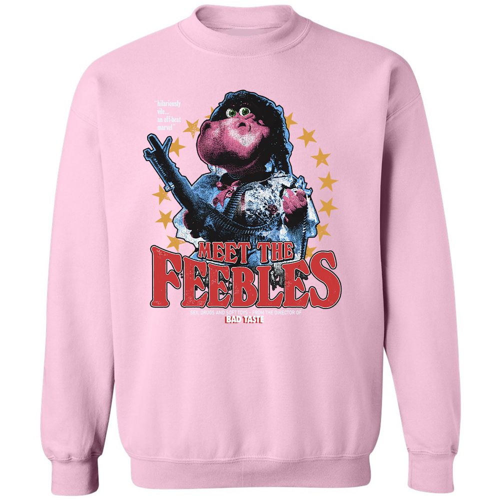 Classic Unisex Sweatshirt - 86CJ7RQY - Light Pink - 3