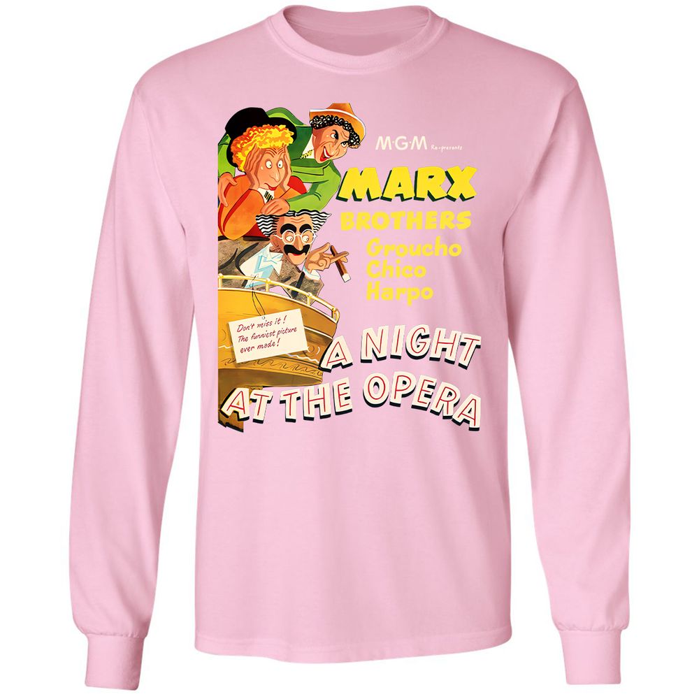 Long Sleeve T-Shirt - JZLYU6NK - Light Pink - 3