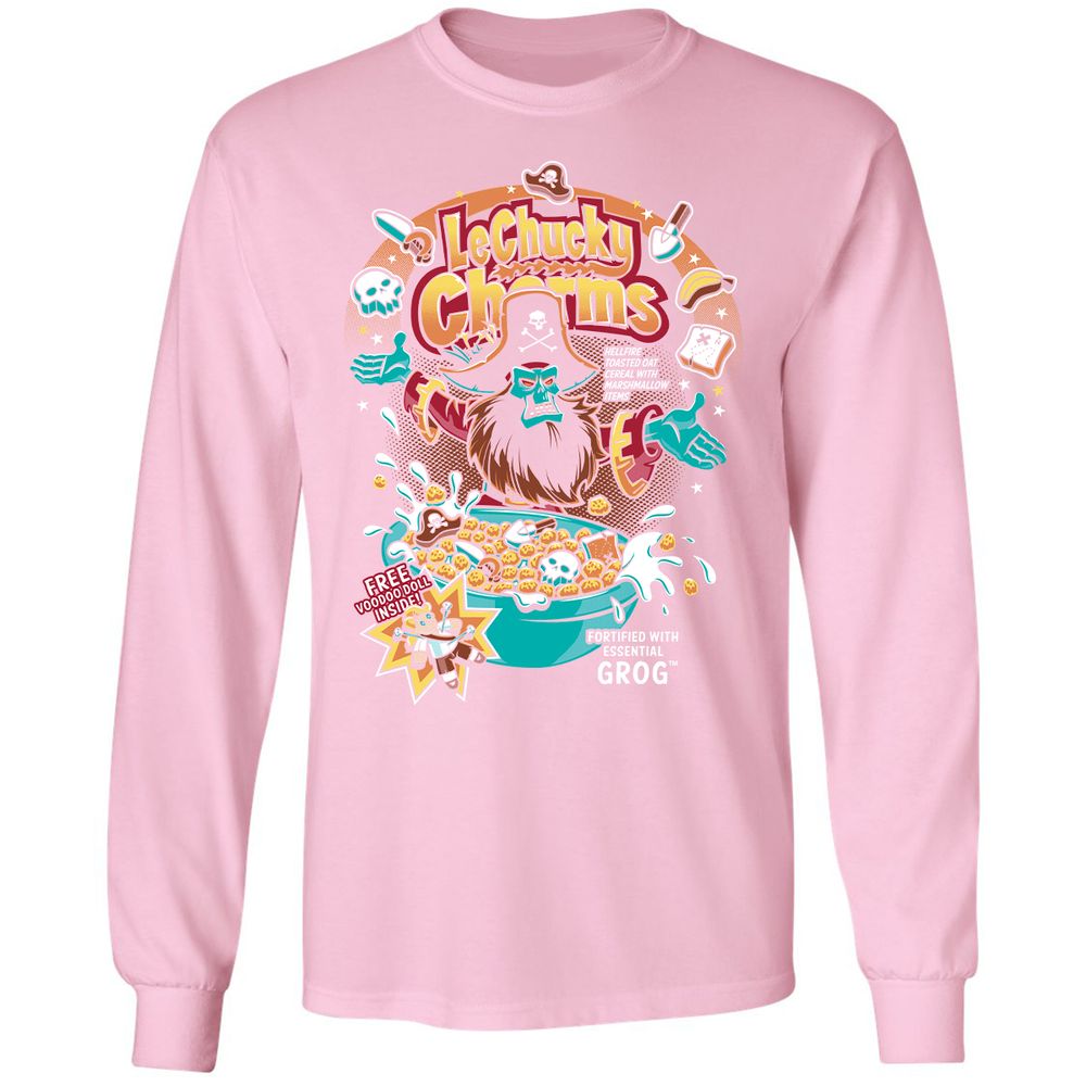 Long Sleeve T-Shirt - F8QSKV5Z - Light Pink - 3