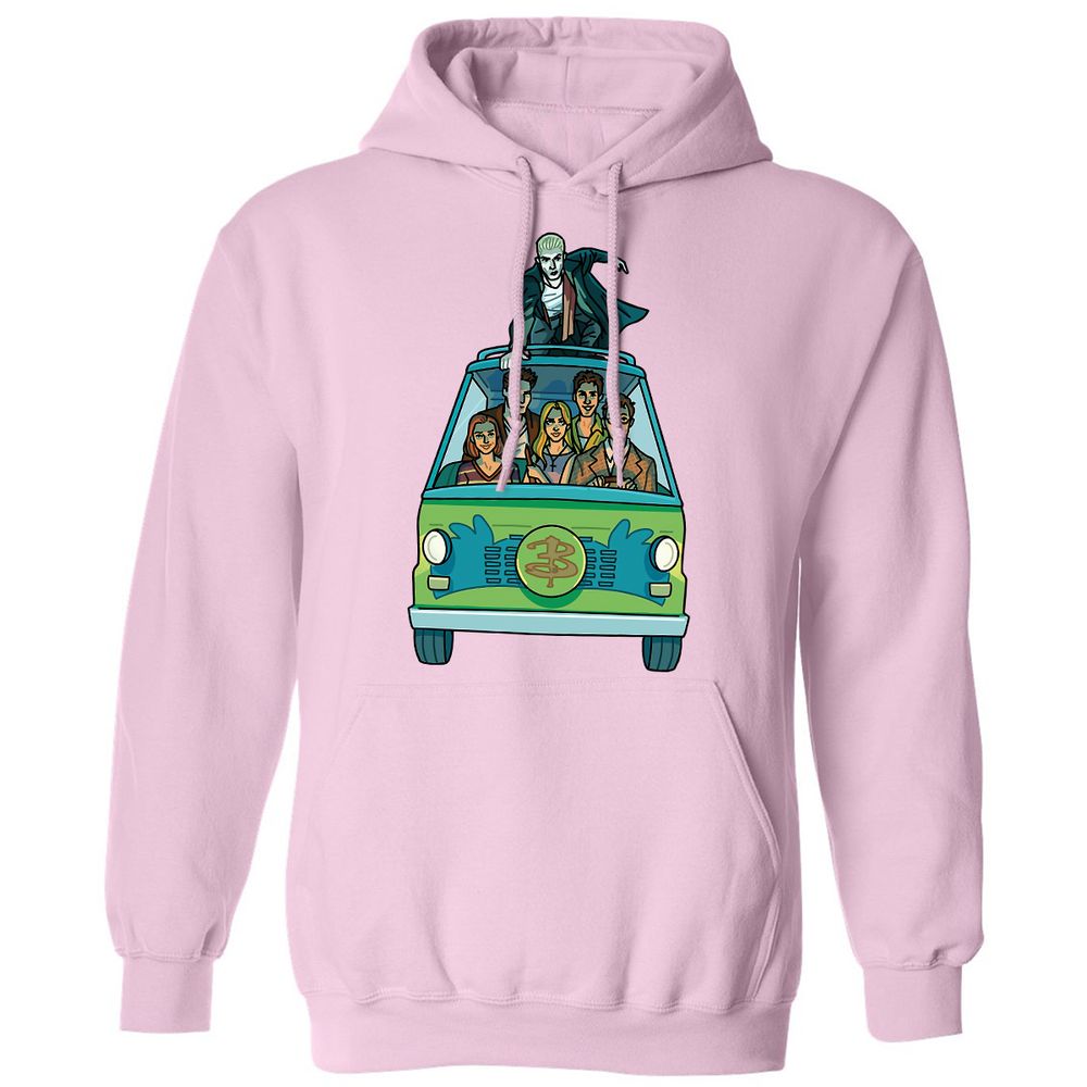 Classic Unisex Hoodie - 12FD9FLY - Light Pink - 3