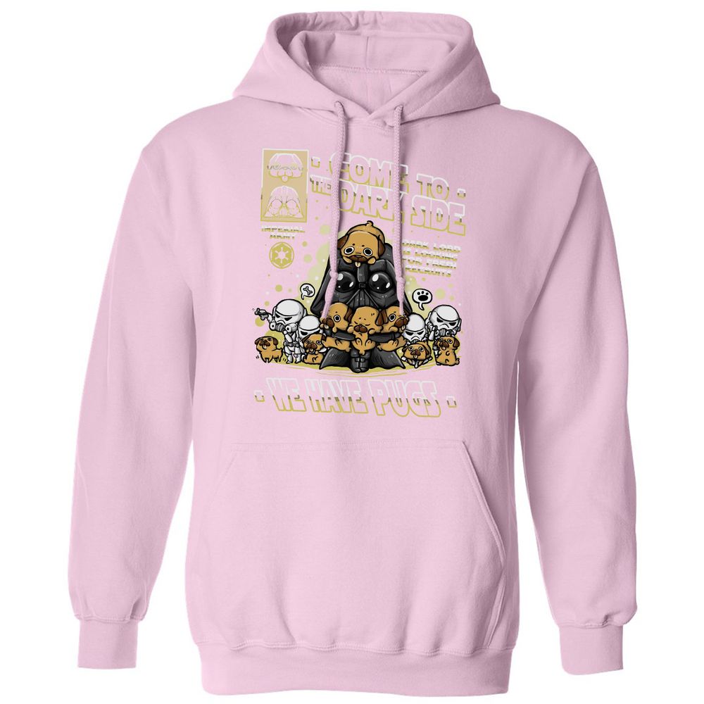 Classic Unisex Hoodie - UPU3NJRH - Light Pink - 3