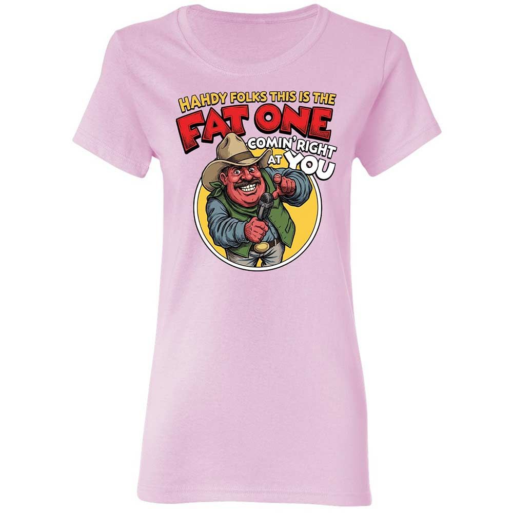 Fat One comin' right at you - Light Pink - 3