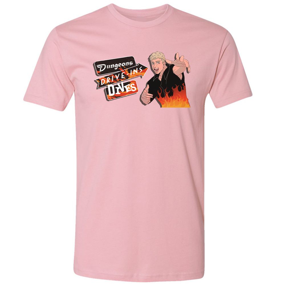 Premium Unisex T-Shirt - LBRK8WTX - Light Pink - 3