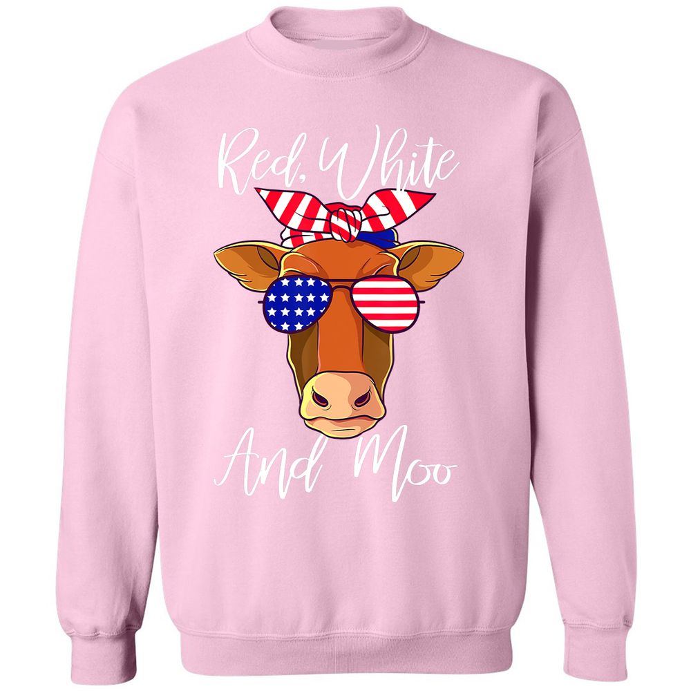 Classic Unisex Sweatshirt - EMLNHAG5 - Light Pink - 3