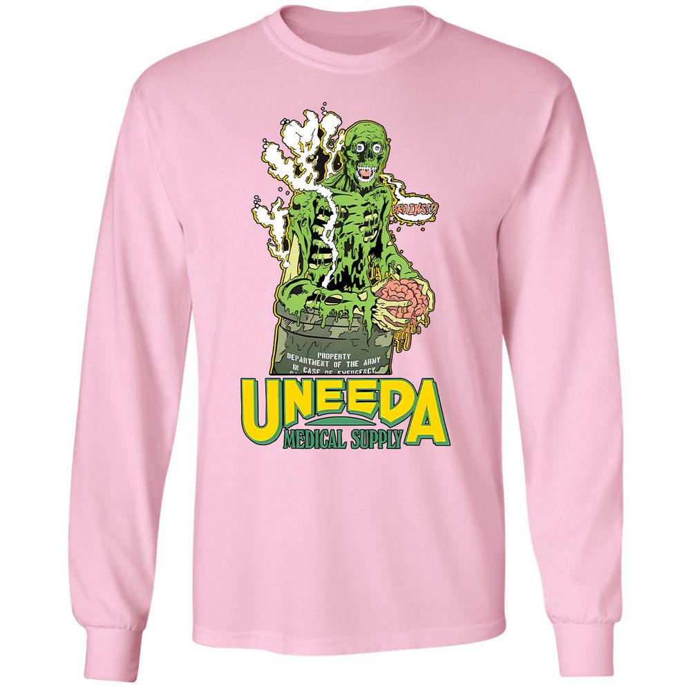 Long Sleeve T-Shirt - F67PURP9 - Light Pink - 3