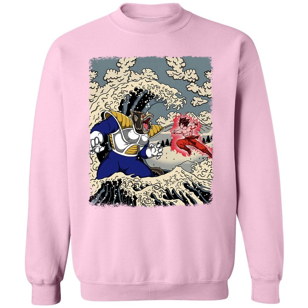 Classic Unisex Sweatshirt - KSN5FMF4 - Light Pink - 3