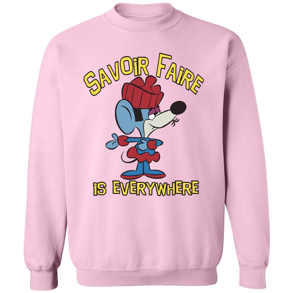Classic Unisex Sweatshirt - 6ADU5NUK - Light Pink - 3