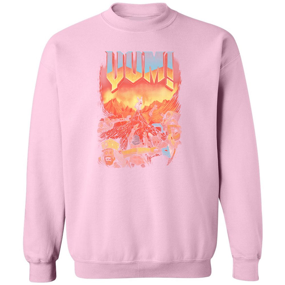 Classic Unisex Sweatshirt - P3MK43QB - Light Pink - 3