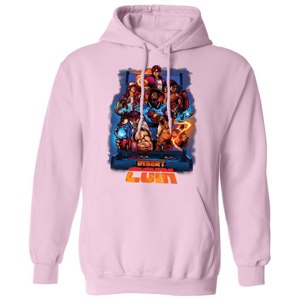 Classic Unisex Hoodie - 2V34TBUQ - Light Pink - 3