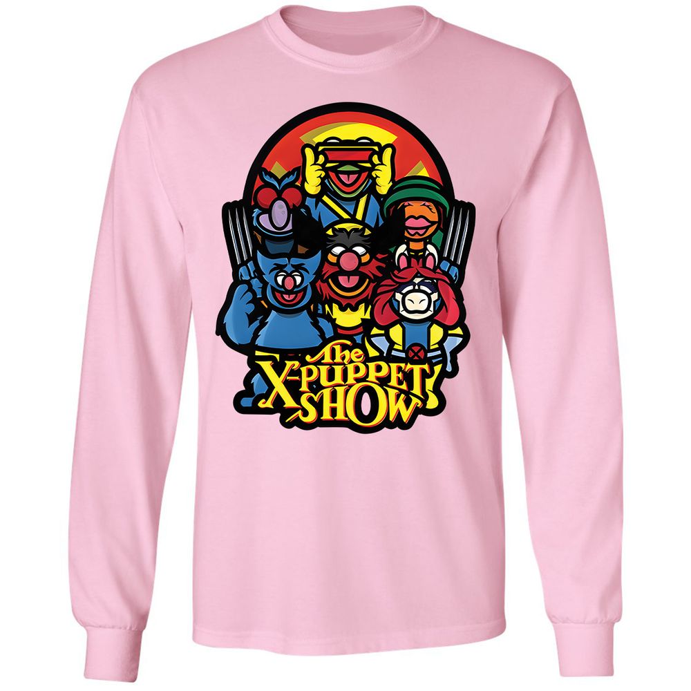 Long Sleeve T-Shirt - LFZVT7QH - Light Pink - 3