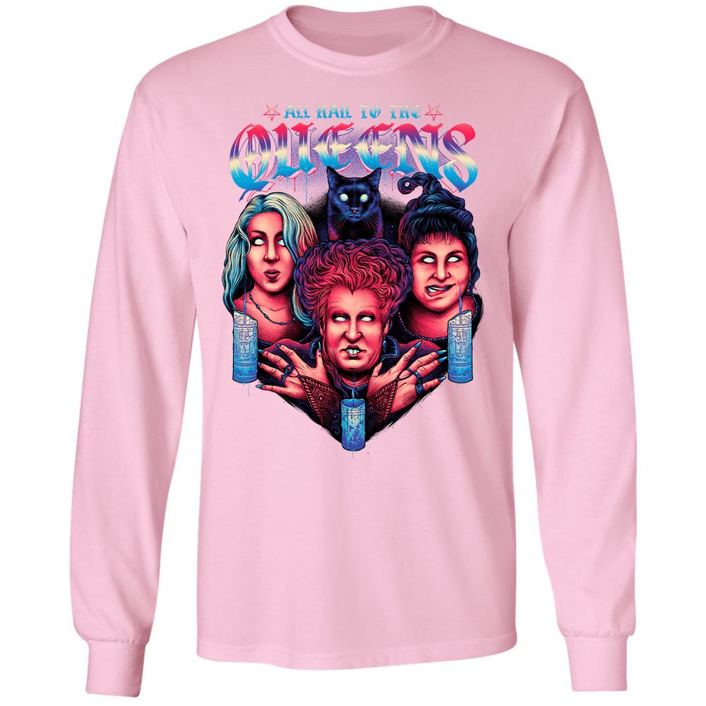 Long Sleeve T-Shirt - 8E3A5TJE - Light Pink - 3