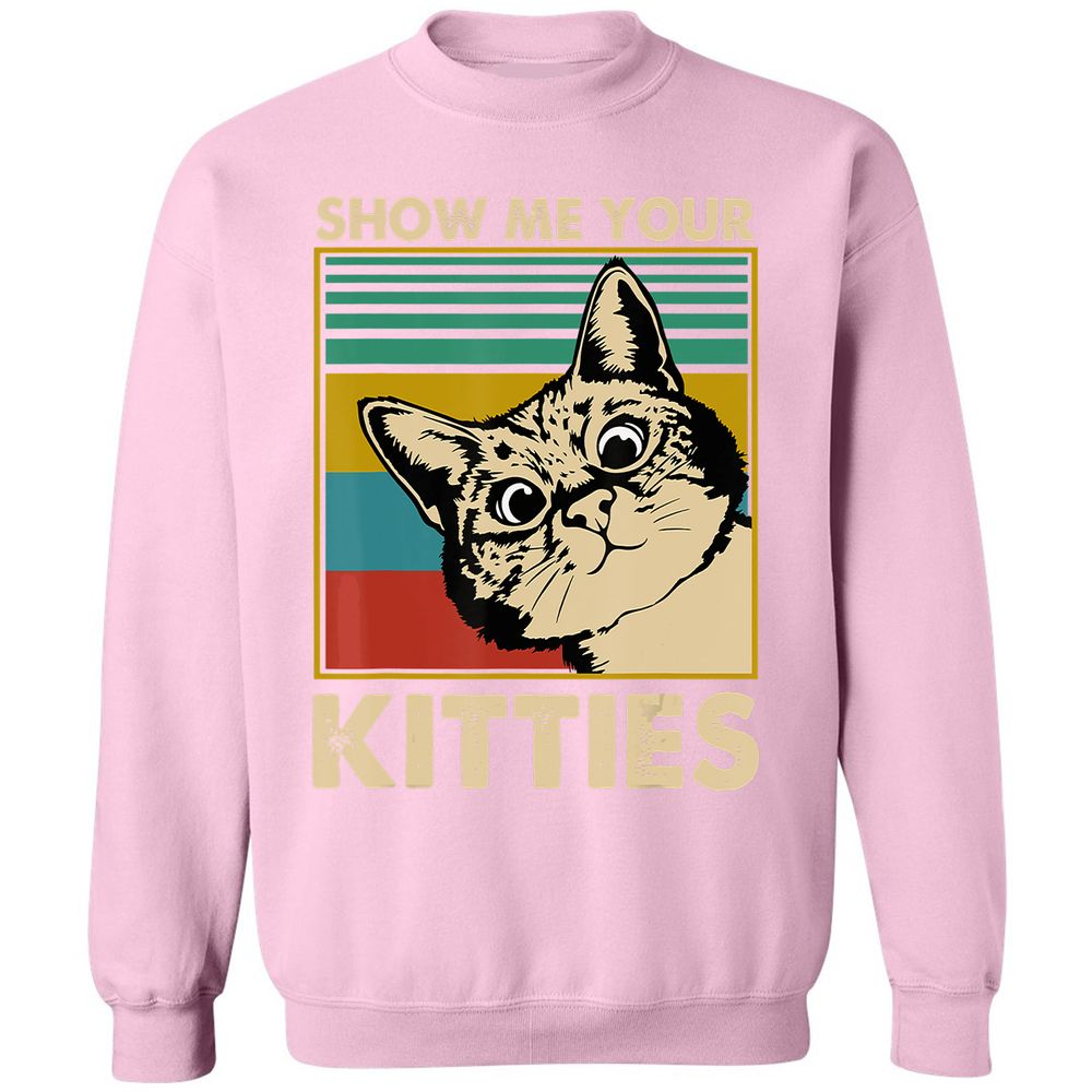 Classic Unisex Sweatshirt - M5BG5B9R - Light Pink - 3