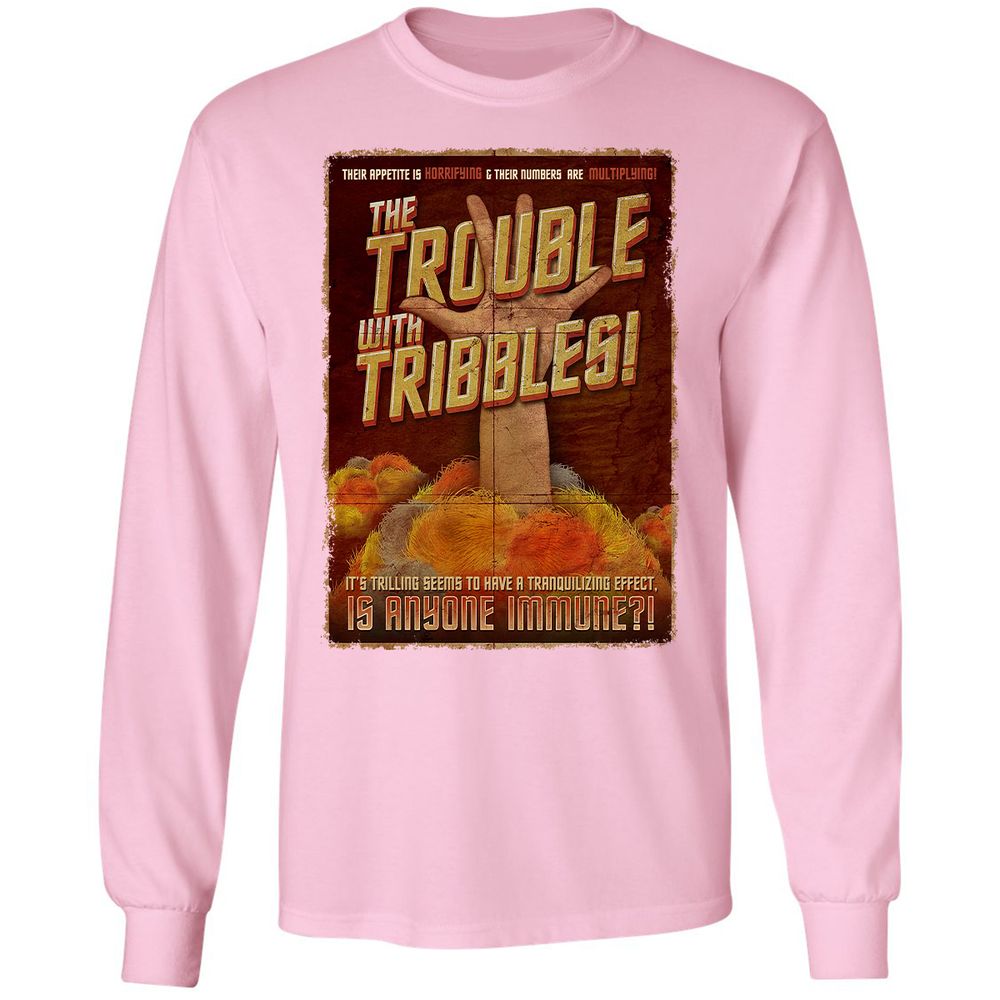 Long Sleeve T-Shirt - 3ZDMFY65 - Light Pink - 3