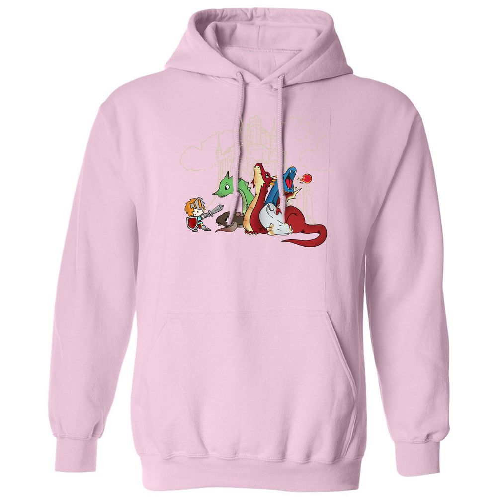 Classic Unisex Hoodie - HJBLDFEA - Light Pink - 3
