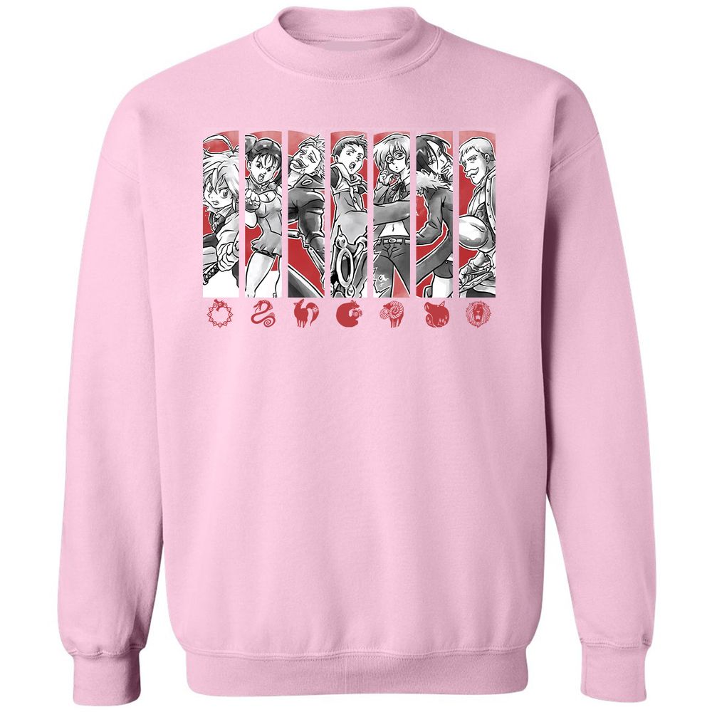 Classic Unisex Sweatshirt - 2KPS8ADF - Light Pink - 3