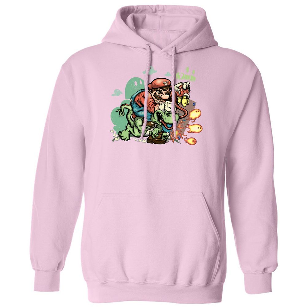 Classic Unisex Hoodie - FJN87EBQ - Light Pink - 3