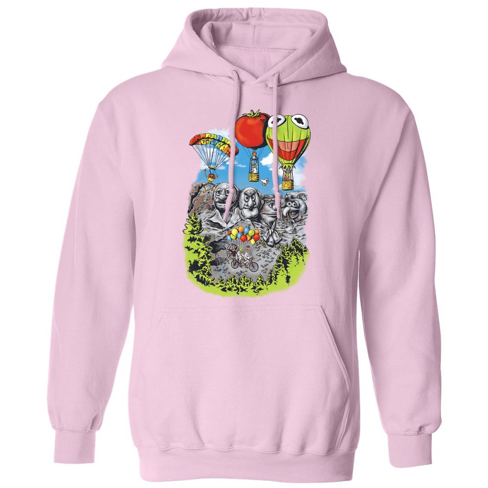 Classic Unisex Hoodie - UUNTTSEL - Light Pink - 3