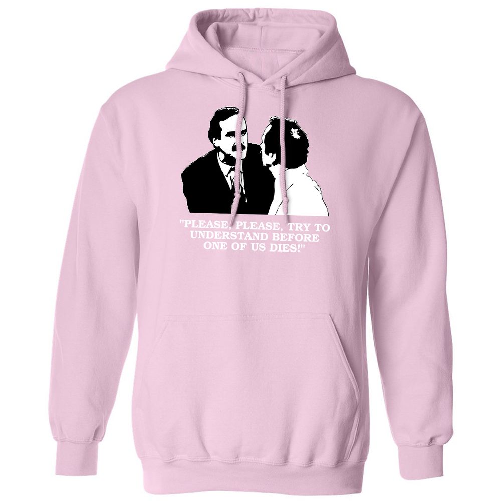 Classic Unisex Hoodie - M5X2DE6V - Light Pink - 3