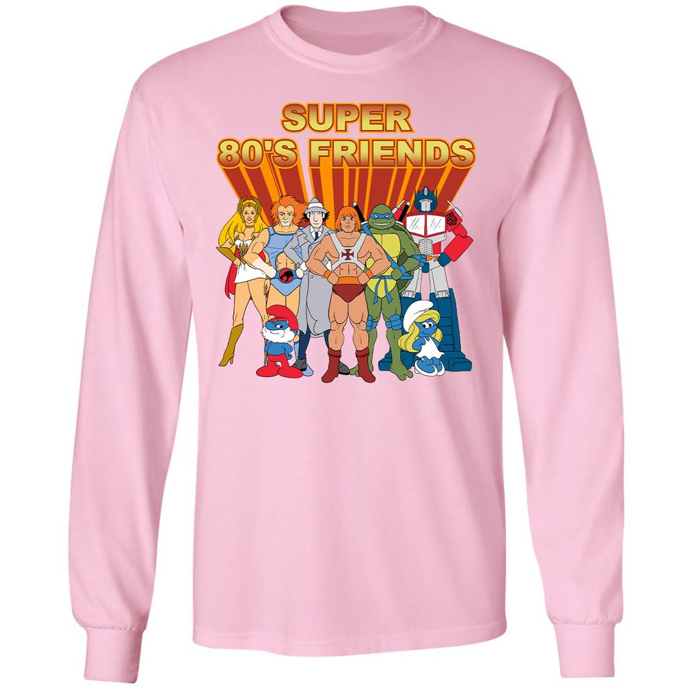 Long Sleeve T-Shirt - T5WBHCW4 - Light Pink - 3