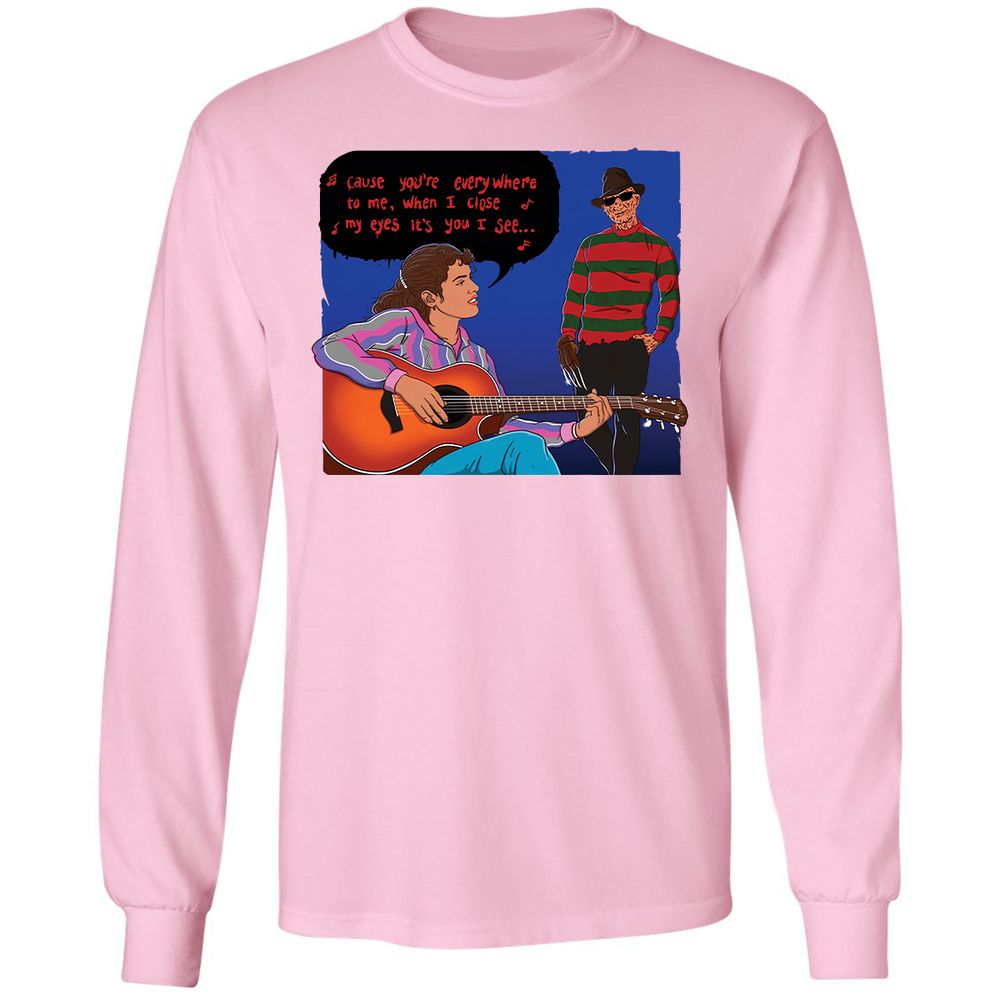 Long Sleeve T-Shirt - MWPFRLV4 - Light Pink - 3