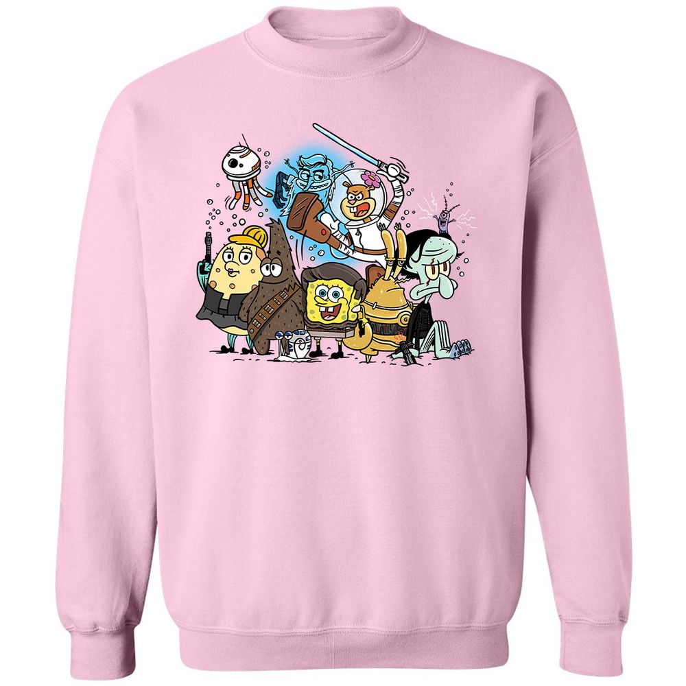 Classic Unisex Sweatshirt - CQZGT8DM - Light Pink - 3