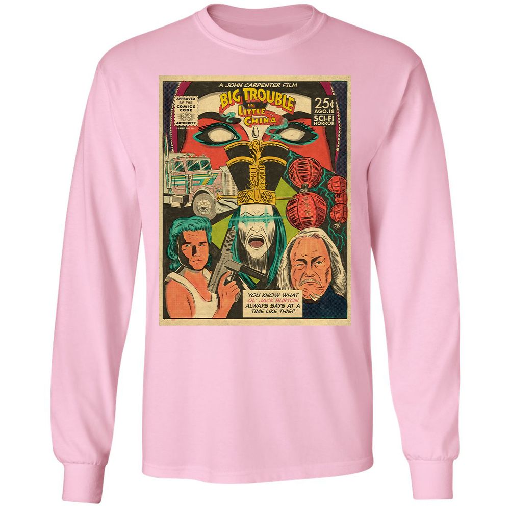 Long Sleeve T-Shirt - MDCLPNKG - Light Pink - 3