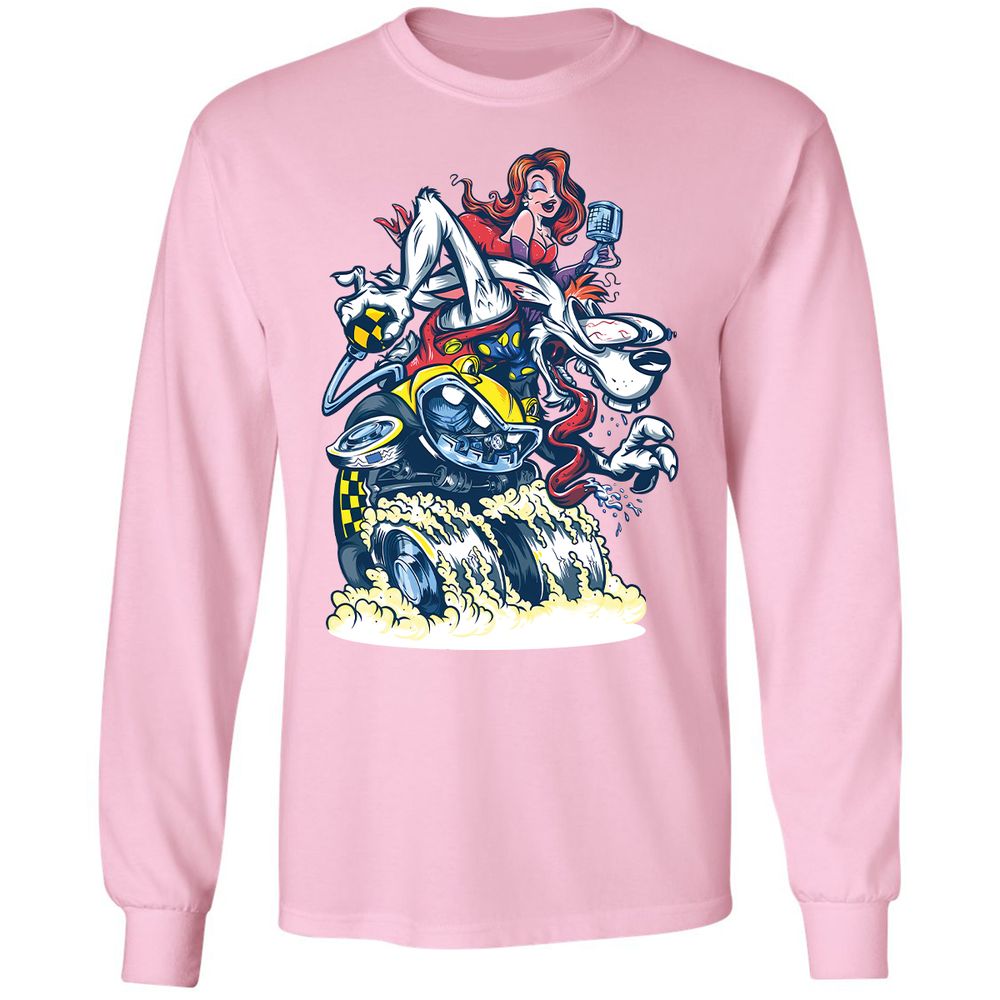 Long Sleeve T-Shirt - NAE183UN - Light Pink - 3