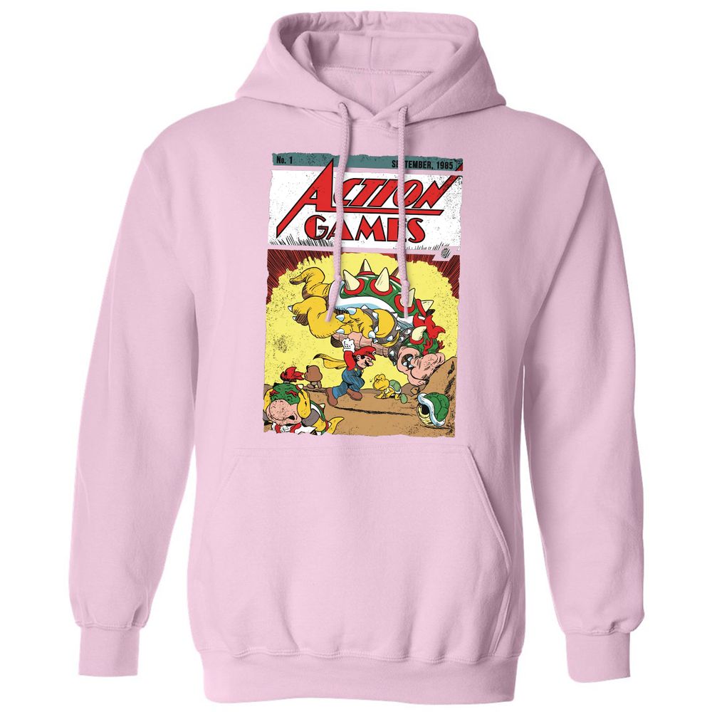 Classic Unisex Hoodie - EN8H8S32 - Light Pink - 3