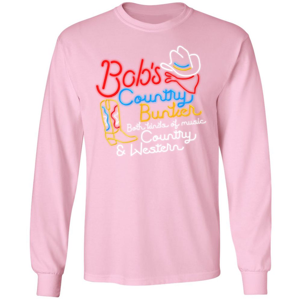 Long Sleeve T-Shirt - U5QWNCKQ - Light Pink - 3