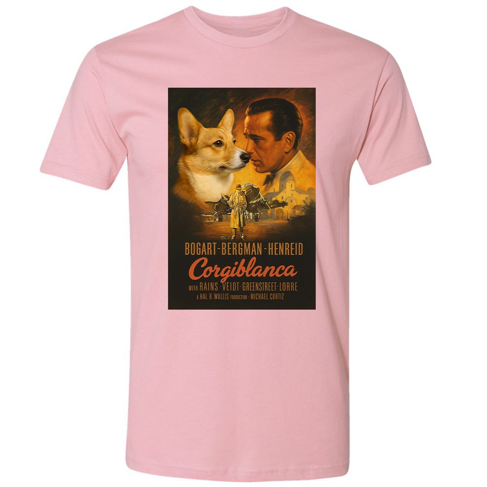 Premium Unisex T-Shirt - QWJKGZ88 - Light Pink - 3