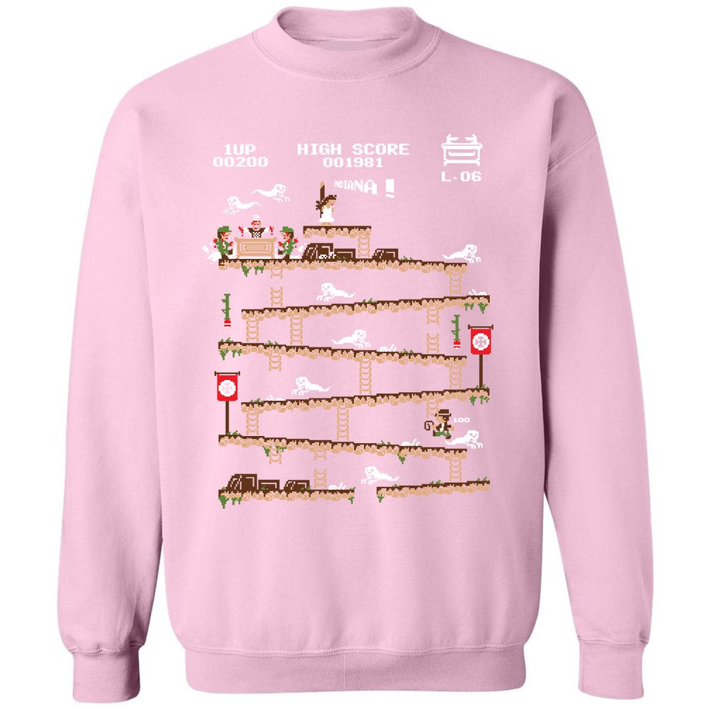 Classic Unisex Sweatshirt - M6RMR5CH - Light Pink - 3