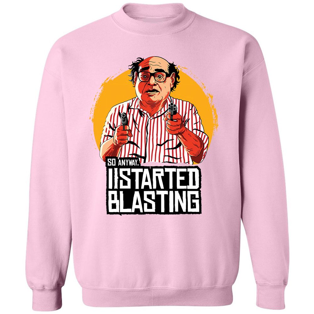 Classic Unisex Sweatshirt - 2D5DQ8M3 - Light Pink - 3