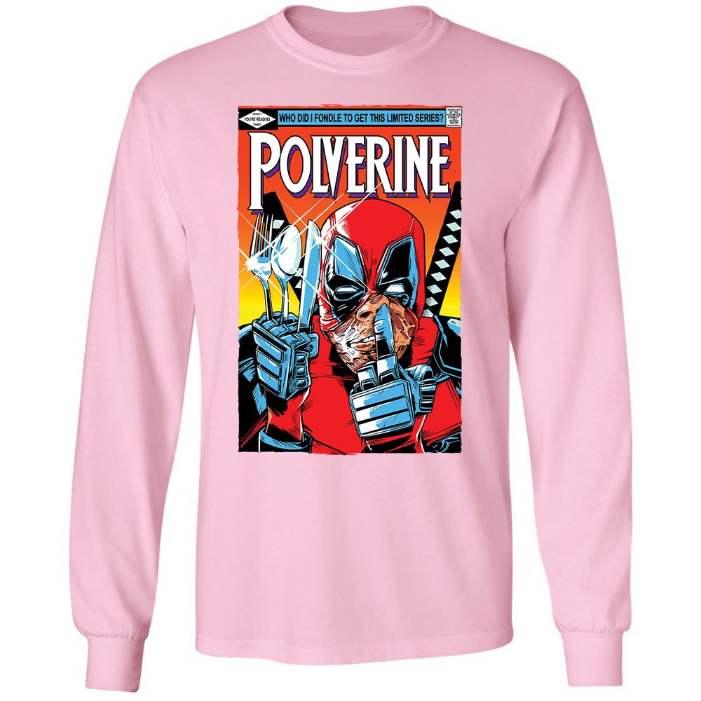 Long Sleeve T-Shirt - NYVUJRT5 - Light Pink - 3