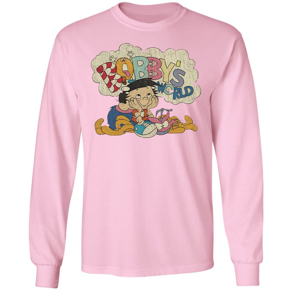 Long Sleeve T-Shirt - CYERT4YH - Light Pink - 3
