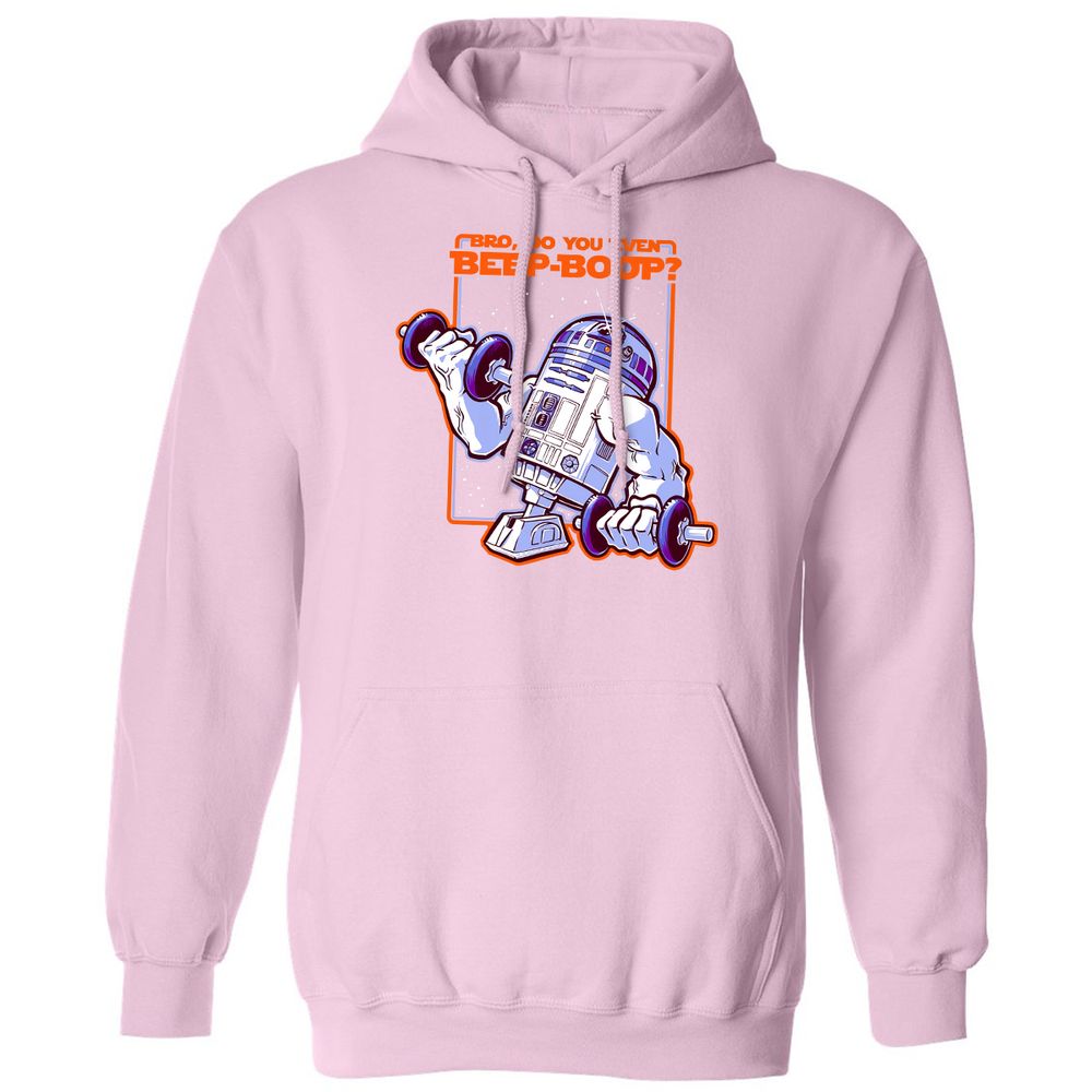 Classic Unisex Hoodie - LFZCWFXR - Light Pink - 3