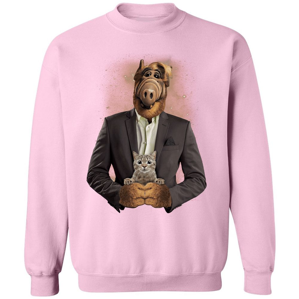 Classic Unisex Sweatshirt - XDQXHVQQ - Light Pink - 3