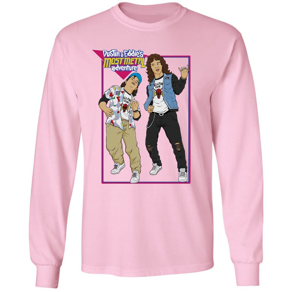 Long Sleeve T-Shirt - VFY7U27P - Light Pink - 3