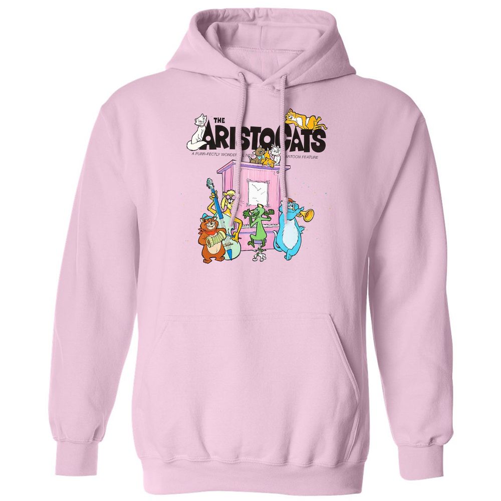 Classic Unisex Hoodie - 8BTREGMH - Light Pink - 3