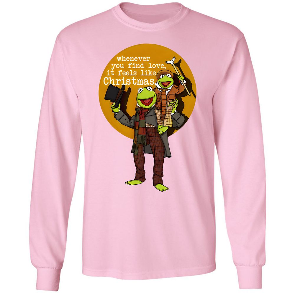 Long Sleeve T-Shirt - LUWLR5JH - Light Pink - 3