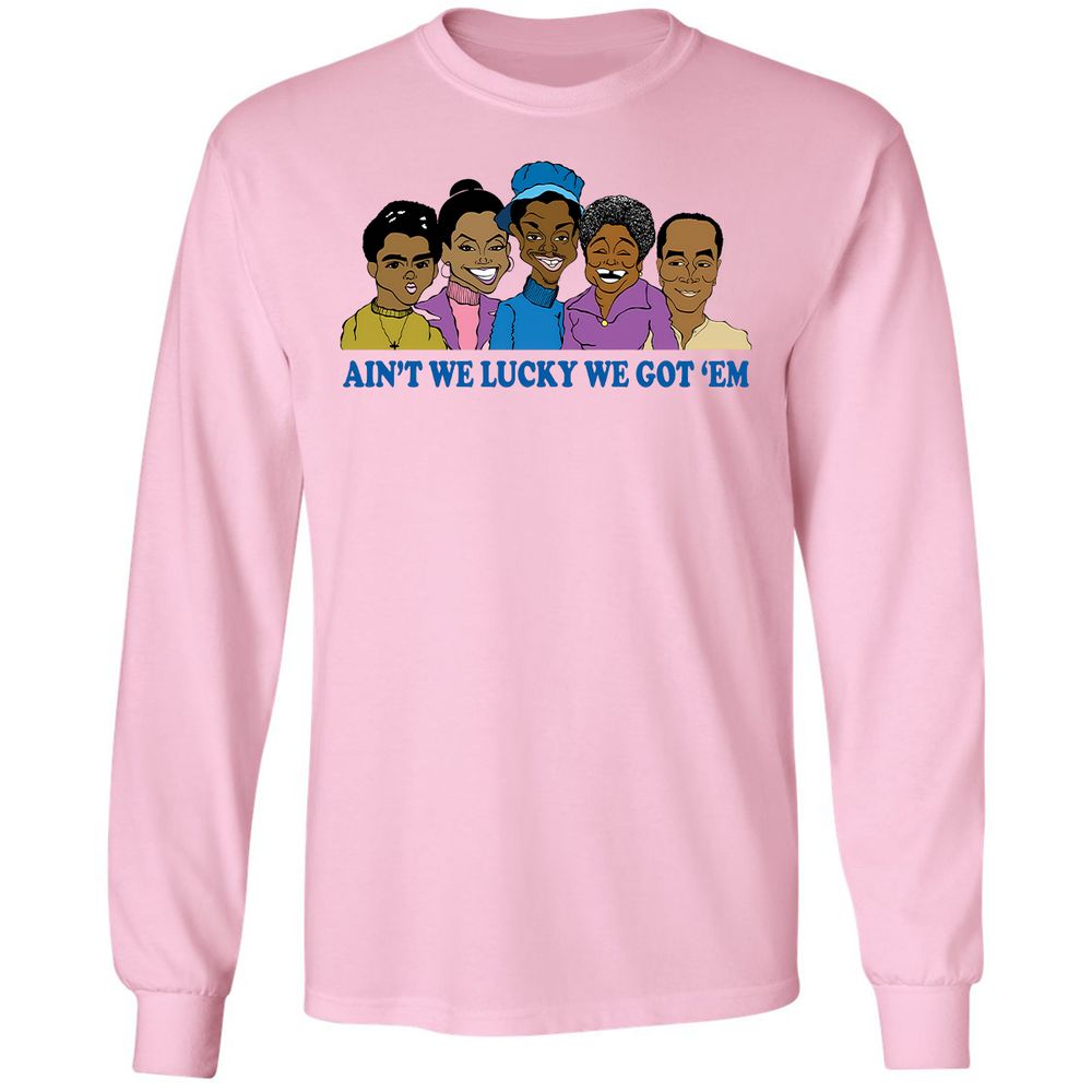 Long Sleeve T-Shirt - HV2GFFJW - Light Pink - 3