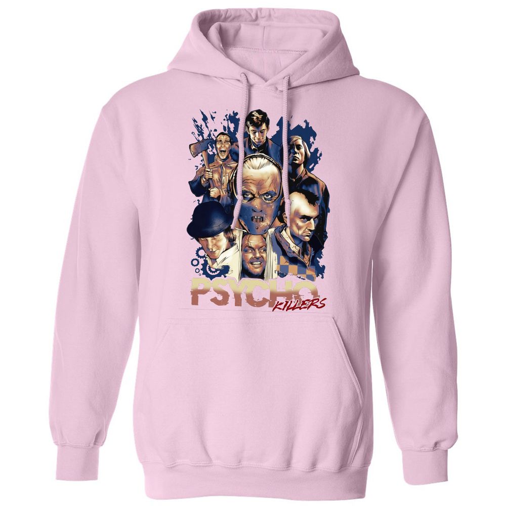 Classic Unisex Hoodie - 4BE7879L - Light Pink - 3