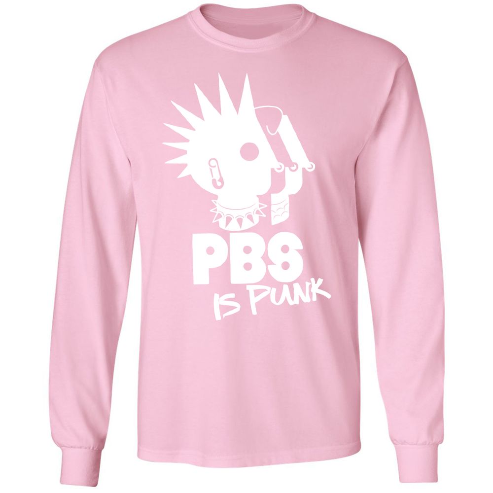 Long Sleeve T-Shirt - 6B96WS3V - Light Pink - 3